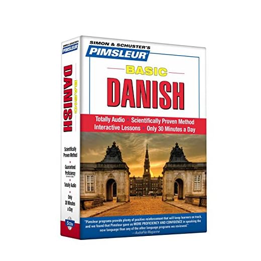 Pimsleur Danish Basic Course - Level 1 Lessons 1-10 CD