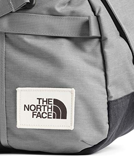 The North Face Berkeley Duffel—S, Mid Grey Light Heather/TNF Black Heather, OS