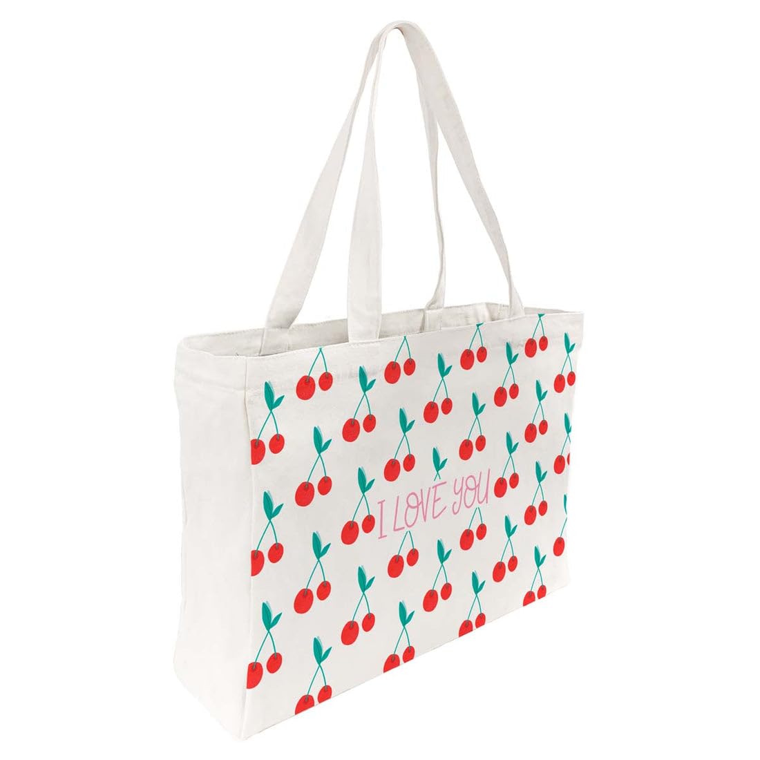 Draeger Paris – Tote Bag "Zeste d'amour" (auf Französisch) – leicht, robust und ultraweich – geräumige Innenseite – Tote Bag aus 100 % Baumwolle - Einkaufstasche wiederverwendbar
