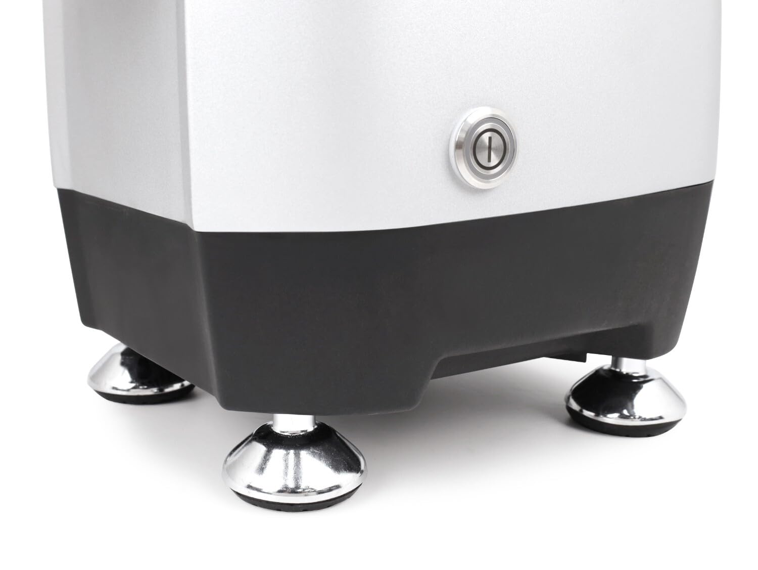 METRO Professional Elektrischer Eiszerkleinerer Ice crusher GEIC1000, Edelstahl, 3 L, 200 W, 160 kg/h, silber/schwarz