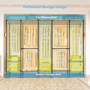 Ulif H50 Garment Rack Heavy Duty Clothes Rack, Freestanding Extra Large Portable Closet Wardrobe Rack, Clothing Racks for Hanging Clothes 89.8''W x 15.8" D x 76.4" H, Max Load 1400 Lbs, Black Ulif H50 Garment Rack Heavy Duty Clothes Rack Freestanding Extra Large Portable Closet Wardrobe Rack Clothing Racks for Hanging Clothes 898W x 158 D x 764 H Max Load 1400 Lbs Black