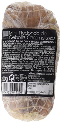 La Sirena Mini Redondo Pollo Con Cebolla Caramelizada, 2x200g (Congelado)