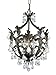 Crystorama 5195-EB-CL-MWP Crystal Accents Five Light Mini Chandeliers from Legacy collection in Bronze/Darkfinish,