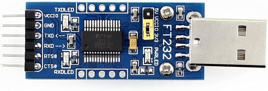 Waveshare FT232 USB UART Board (Type A) FT232R FT232RL to RS232 TTL Serial Supports Mac Linux Android Wince Windows 7/8/8.1/10-image-11