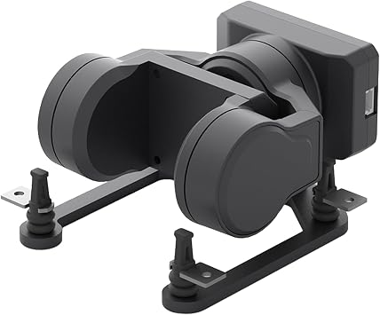 CADDXFPV GM2 2-Axis Gimbal FPV Head Tracking with Mechanical Stabilization, UART/PWM Control, Compatible Only with Select Walksnail VTX Models, for FPV Drones, RC Cars, and Fixed Wings