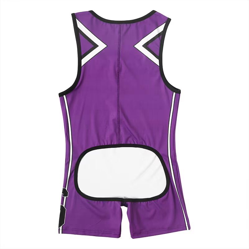 Men One Piece Romper U Neck Backless Vest Bodysuit Slimming Singlet Jumpsuit Leotard Wrestling Fitness Undershirt3