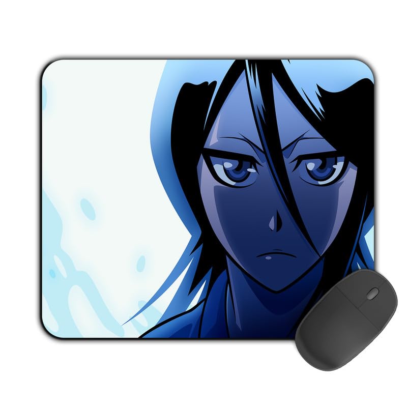 Image of Printed Designer Mouse Pad Rukia in Light (200MM X 240 X 3MM) Enhance Gaming and Work Performance Comfortable and Precise Non-Slip Water Proof Bleach Mouse Pad.