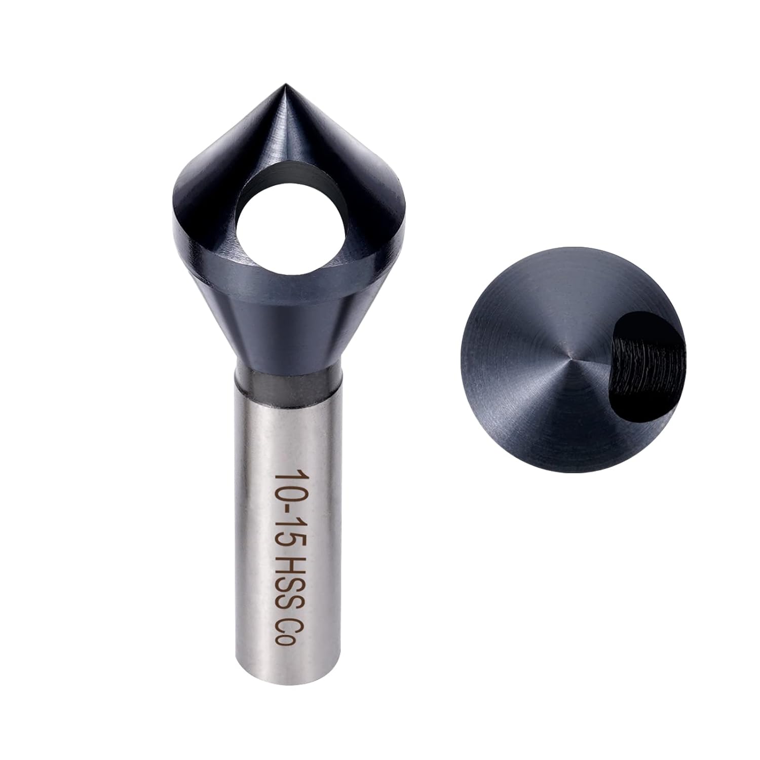 Sinyeenglon 1Pc Countersink Drill Bit for Metal Stainless Steel Wood