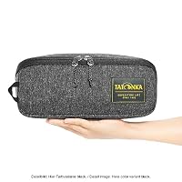 Tatonka Kulturbeutel Square Zip Pouch M (2L) - Aufklappbare Waschtasche mit 2 Reißverschluss-Netztaschen PFC/PFAS-frei - 10 x 25 x 9 cm (Grey) – Ansicht 5