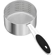 1PCS 3/4CUP177ml Dog Cat Food Scoop, Measuring Cup with Inner Scale
