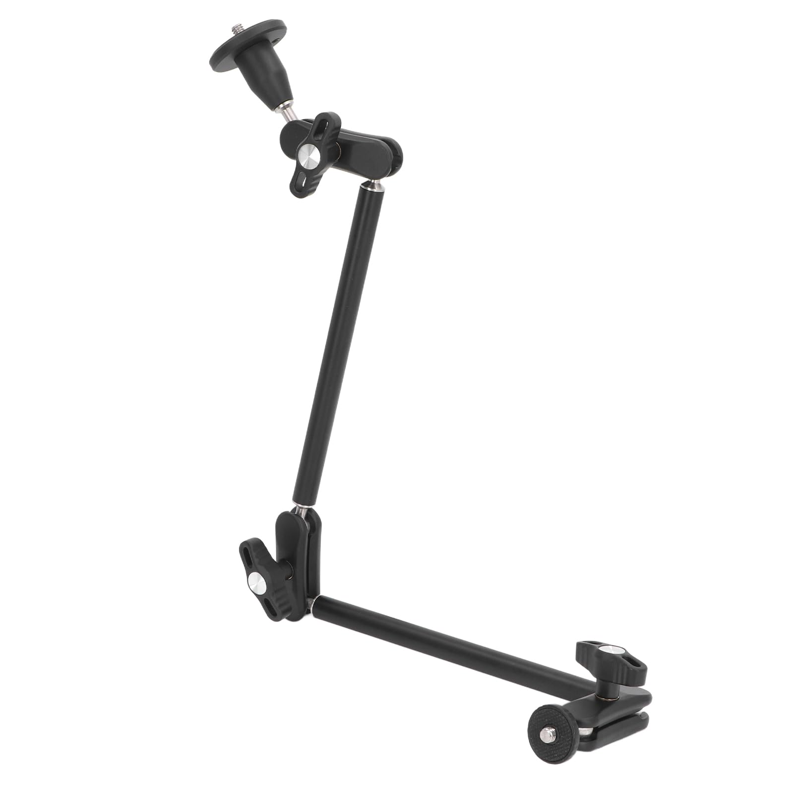 Brazo Mágico de Fricción Articulado, Brazo Mágico de Cámara de Rotación de 360° con Tornillo de Bloqueo de 1/4 y 3/8, Soporte de Cámara de Brazo Mágico para Luz Relleno, Teléfono