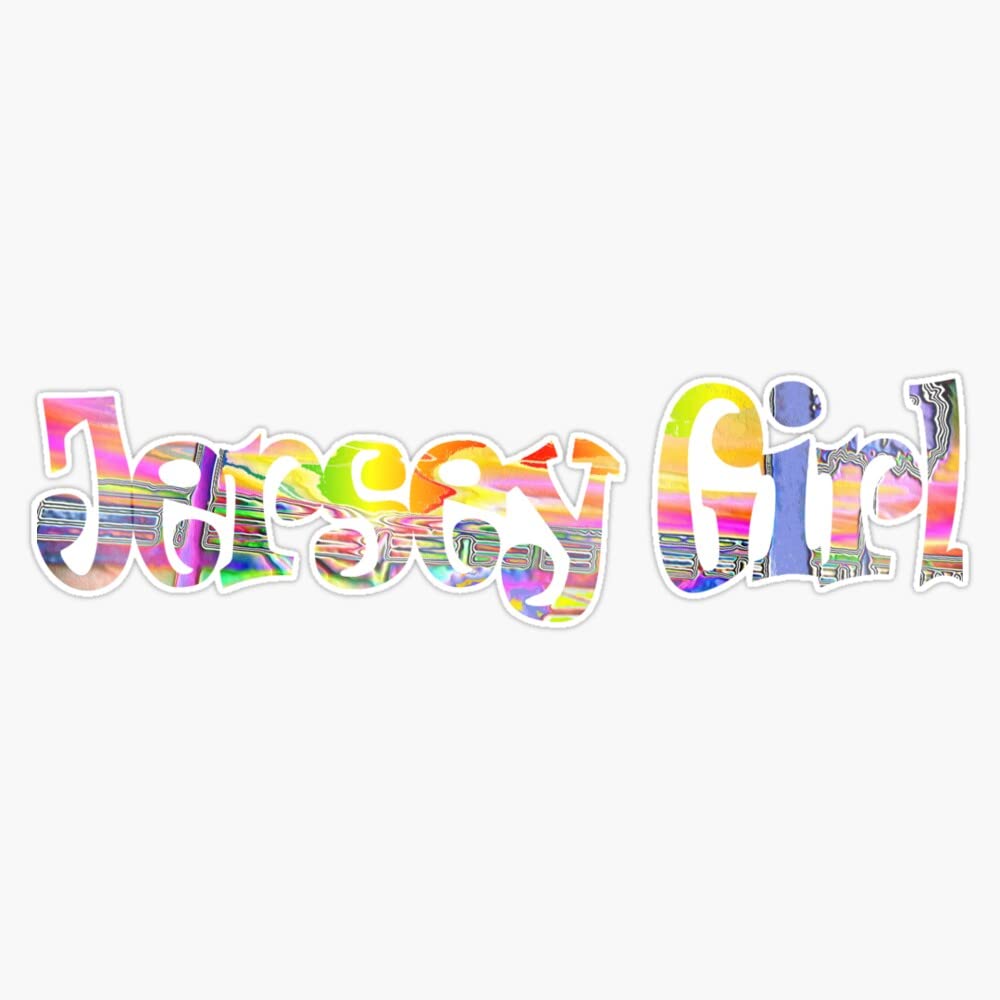 Jersey Girl III Bumper Sticker Vinyl Decal 5"
