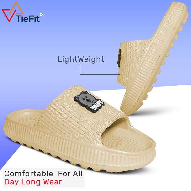 Image of TieFit EVA Slides for women's Comfortable & Light Weight | Ultra Soft Slippers /Sliders for Adult