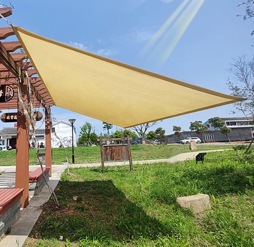 Voile d'ombrage d'extérieur haute densité 4x3m à oeillets renforcés