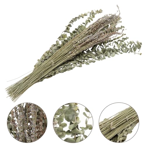 Ramo seco con hojas de eucalipto y lavanda 12 tallos miniatura 7