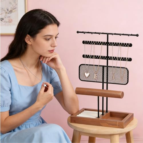 Rangement bijoux compact multicouche pour ne plus emmêler vos colliers - 6