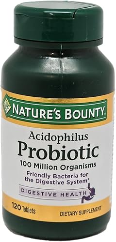 Nature 's Bounty Tabletas Probiótico Acidophilus , ACIDOPHILUS317719, 1, 1