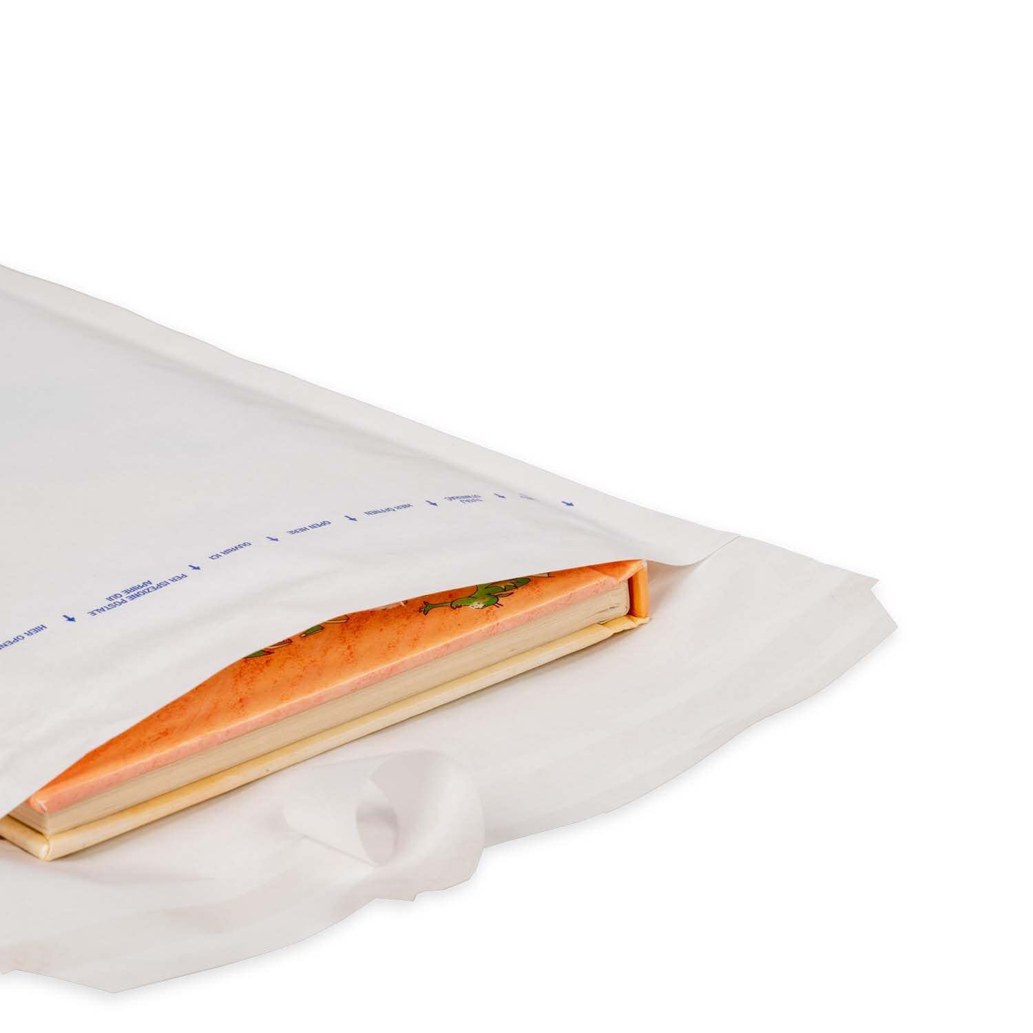 smiley pack Luftpolstertaschen Größe D4 Weiß 200 x 275 mm, gepolsterte Versandtaschen mit Selbstklebeverschluss, passend für B5 und C5+ (1000 Stück)