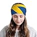 Funny Sweden Flag Multifunction Beanie Hat for Men Women Fashion Scarf Soft Stretch Skull Cap