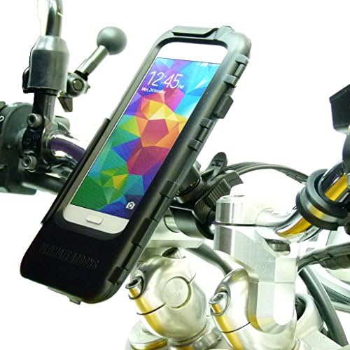 Waterproof Locking Strap Motorcycle Bike Mount for Galaxy S5 (SKU 19467)