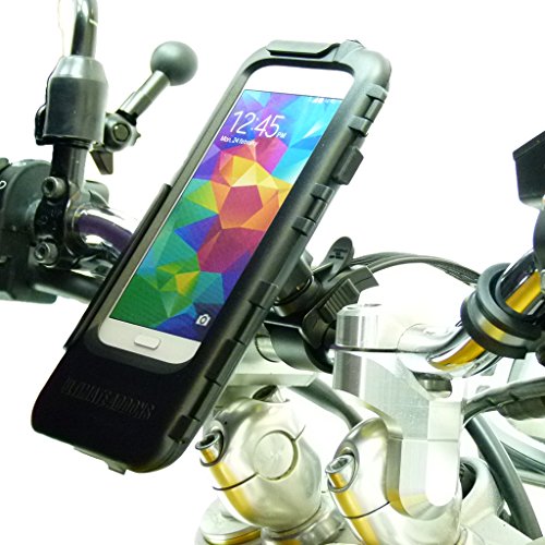 Waterproof Locking Strap Motorcycle Bike Mount For Galaxy S5 (Sku 19467) #TOP1