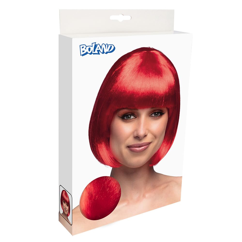 Boland Cabaret Straight Bob Wig One Size red - Image 4