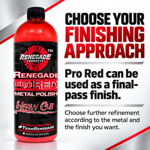 Renegade Products PRO RED 24 OZ Wheel Polish