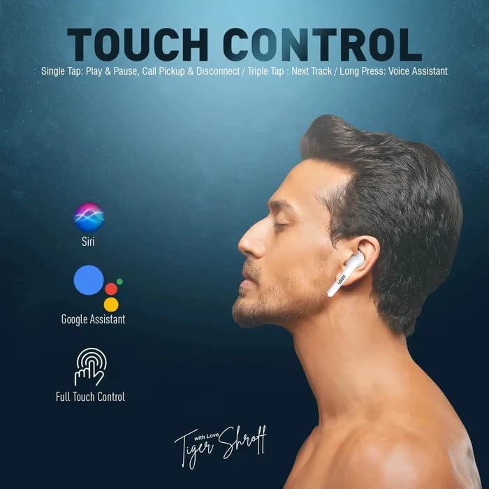 Ubon BT50 Earbuds touch control functions