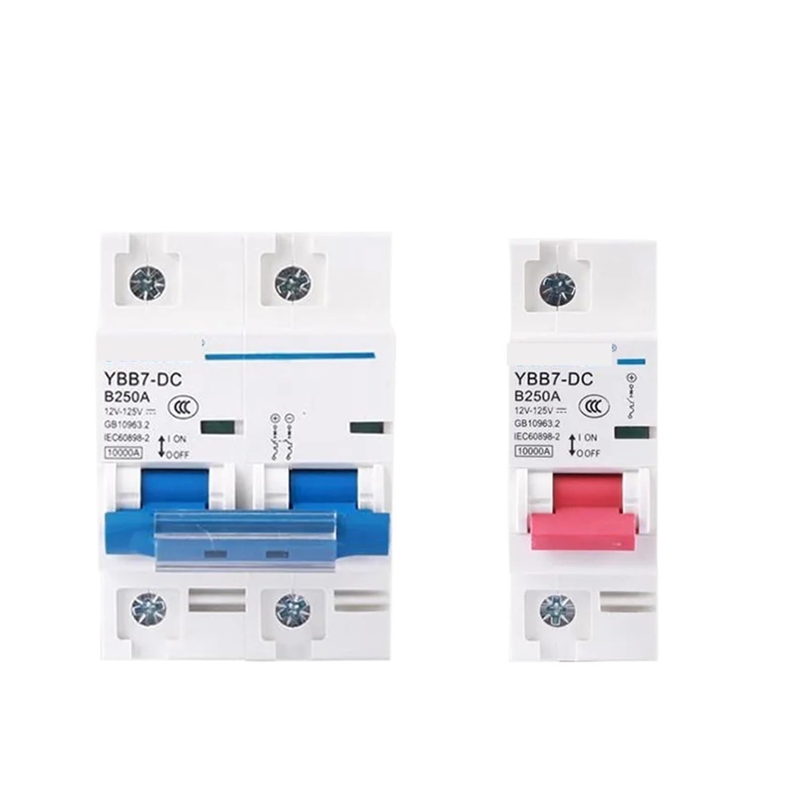 Disjoncteur CC 2P protection panneau solaire photovoltaïque 72V 100A