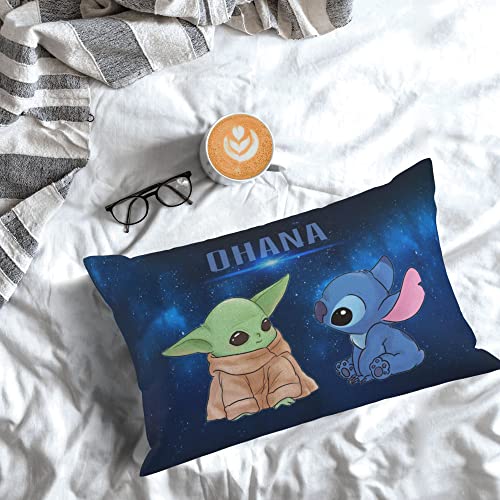 2Pcs Cute Cartoon Throw Blanket For Girls And Boys, 50" X 60" Flannel Fleece Blankets & 16" X 24" Pillowcase, Soft Fuzzy Plush Blanket Cozy Lightweight All Seasons For Travel Bed And Couch #TOP3