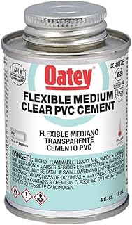 Oatey 30875 Clear Cement, 4 oz, 4 Fl Oz