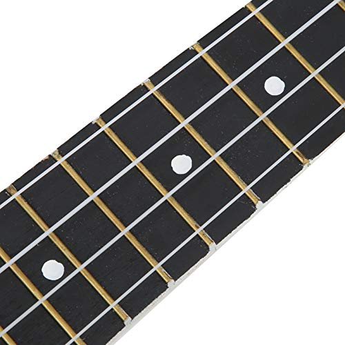 Ukulélé pour débutants 4 cordes 21 pouces Smiley pour débutants Chiffon de nettoyage Instrument Ukulélé - Les Beatles, Paul McCartney, John Lennon, RIngo Starr, George Harrison Ukulélé pour débutants 4 cordes 21 pouces Smiley pour débutants Chiffon de nettoyage Instrument Ukulélé – Image 4