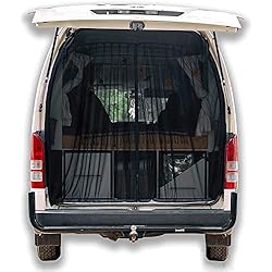 Mosquiteras Para Puertas De Autocaravanas Opaltool Mosquitera Magnética para Furgonetas, Mosquitera Universal para la Puerta Trasera del Coche con Cierre Magnético para Furgonetas, Autocaravanas y Campervans (Universal-165 * 165cm)