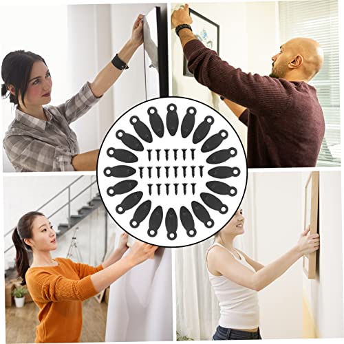 Image of 100pcs Photo Frame Backboard Fixing Clips Frame Accessories for Projects Fasteners for Secure Photo Display and Easy Installation