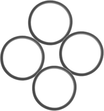 4pcs Silicone Sealing for Juicers Replacement Gaskets Compatible Easy to Install and Clean Silicone Washer for Leak