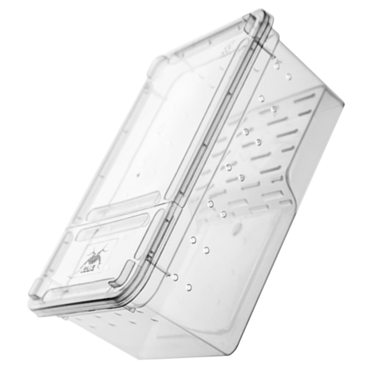 Box Tartaruga Terrario Anfibio con Piattaforma di Sole in Plastica | Area Osservazione Semplice Riposo e Alimentazione , Pendenza Adatta per Tartaruga e Testuggine