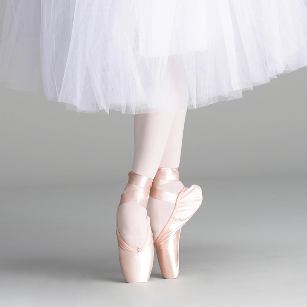 Scarpe da Danza Punta Scarpe da Punta Rosse da Balletto Ballerina in Raso Scarpe da Balletto Ragazze da Donna Abbigliamento da Danza Classica Pratica lezione Performance Flessibilità