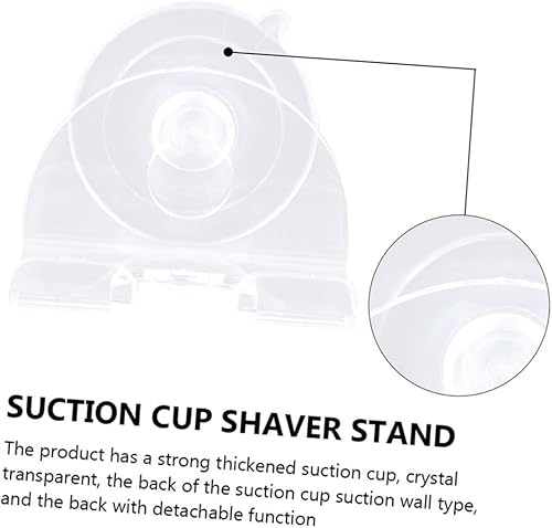 Miniatura 5 de Cabilock 12 piezas de soporte para maquinilla de afeitar para pared, ganchos de pared para colgar ganchos de ventosa, gancho de ventosa, ganchos de