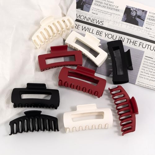 Pinzas de Silicona Suave para Cabello, 9 Piezas Flexibles miniatura 4