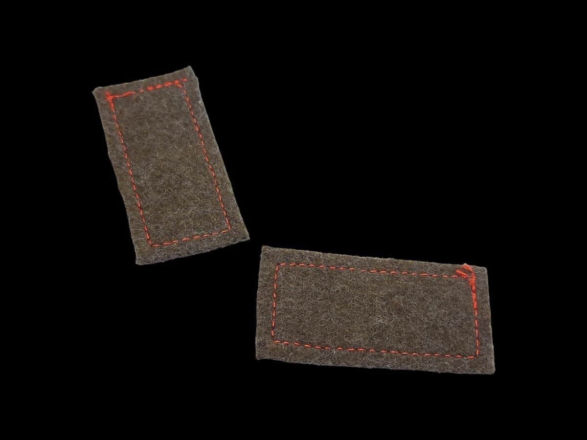 Amazon.co.jp: 日本陸軍 織出襟章 軍曹階級章 襟章 肩章 日本軍 九八式