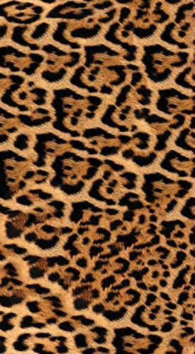 TEXTIL TARRAGO Toalla de Playa Piel de Leopardo 90x170 cm 100% algodón estampación Digital fotografica Cover