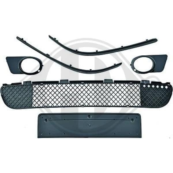 DIEDERICHS 1223345 Protector para parachoques Delante, izquierda Delante, derecha Compatible con BMW 5 Sedán E39 5 Touring E39