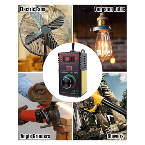 Regulador de Voltaje Variable 0-220VAC 15A con Carcasa Protectora 6