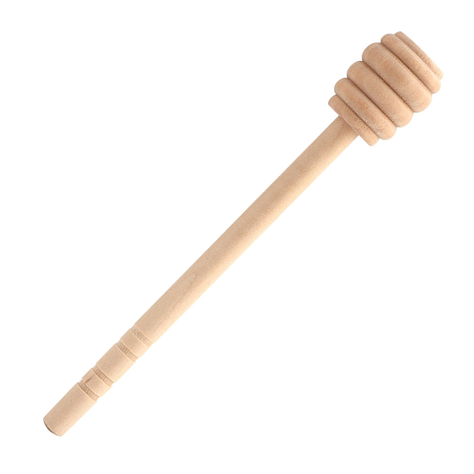 Bâtonnets à miel en bois de 15 cm de long avec fentes de distribution pour sirop et liquide épais