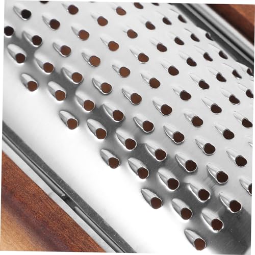 Rallador de Queso en Acero Inoxidable con Base de Madera miniatura 4