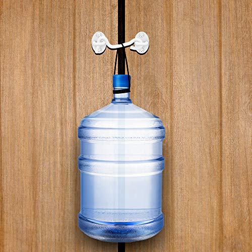 Barn Door Lock Gate Latch - 2 Pack 4 Inch Sliding Door Lock Security Heavy Duty Hook And Eye Latch Thicken Stainless Steel White Barn Door Latch Locks For Kids Safety For Window Bathroom Cabinet Child #TOP3
