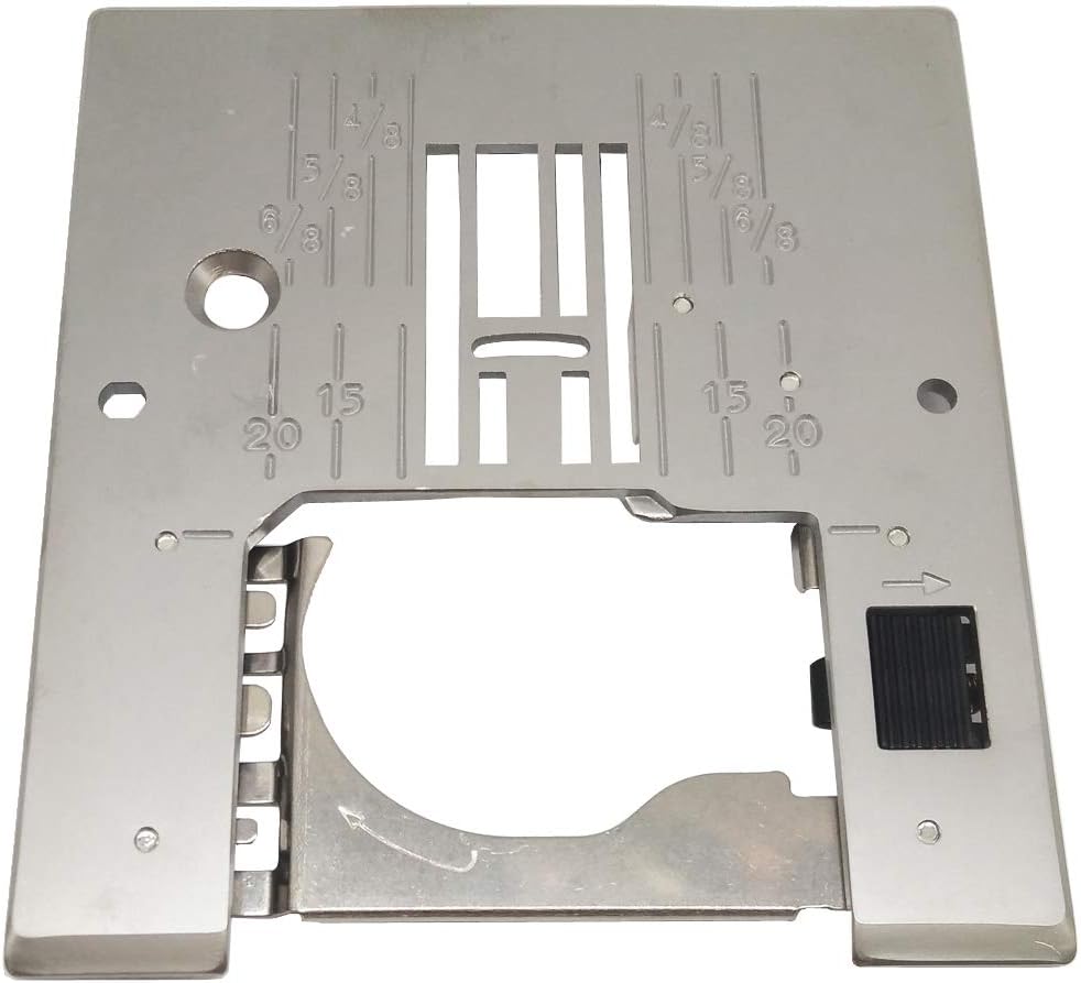 HONEYSEW Needle Plate for JANOME New Home 4618, 4623, 5018, 5024, 5124 Elna 3003, 3003FS, 3005, 3007#754636102