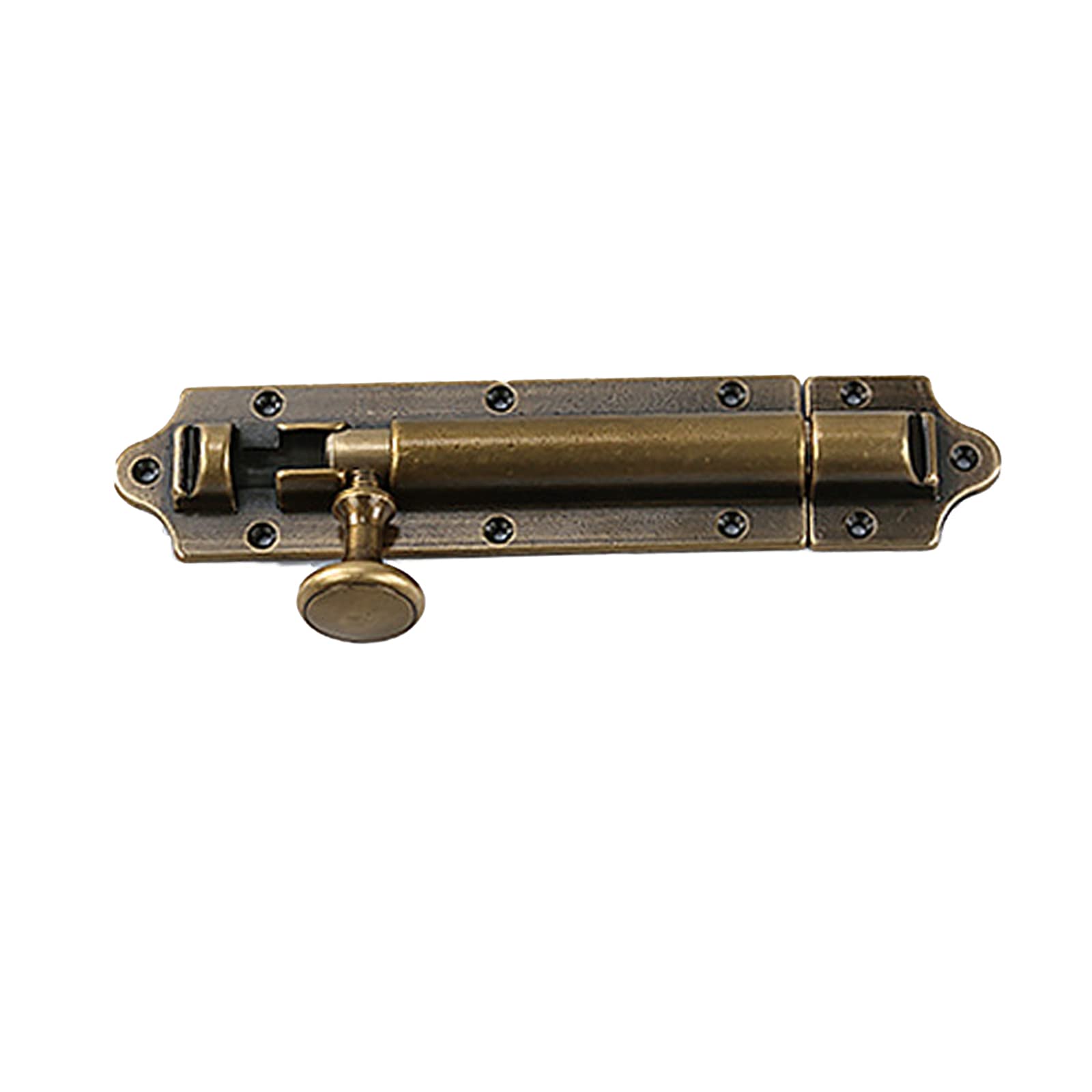 PULaif Door Lock Bolt, Door Lock Bolts Cylindrical Bolts Sliding Barrel Bolt Latch Lock 20-58cm(20cm)