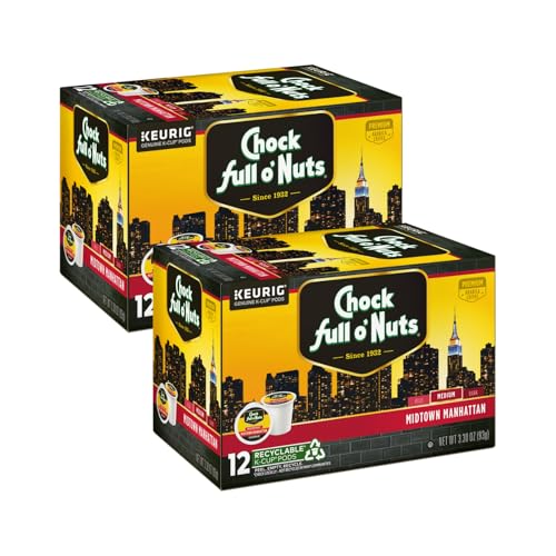 Chock Full o'Nuts Midtown Manhattan Coffee, Keurig K-Cup