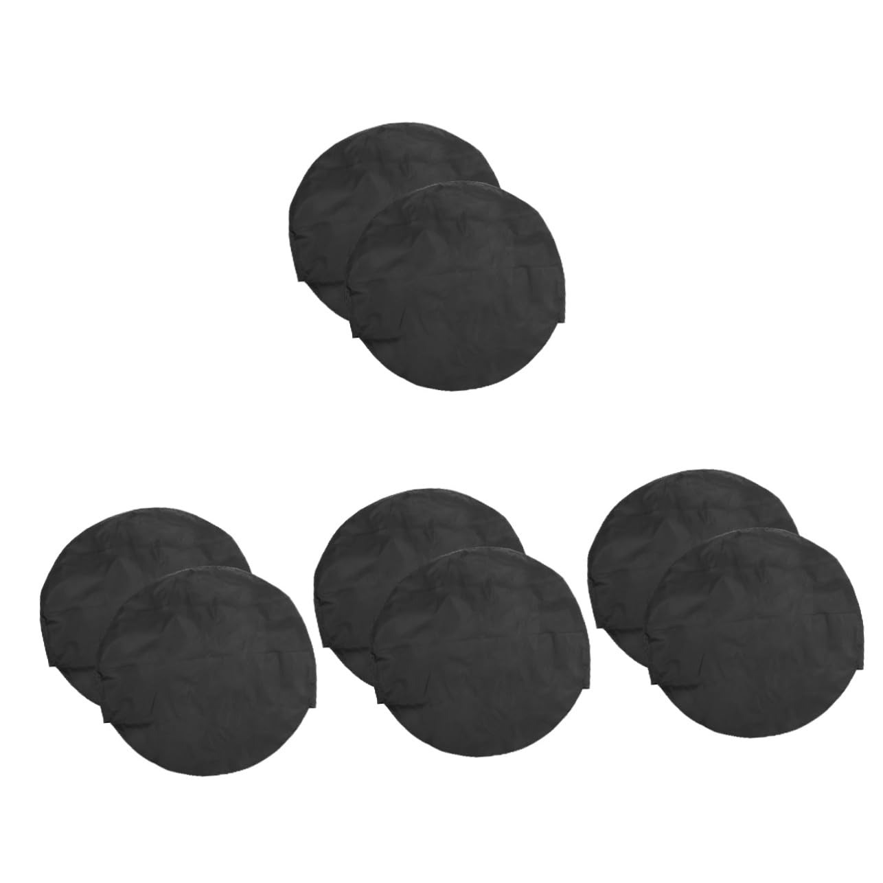 8pièces Housse De pour Pneus De Remorque De Couvre-Roues Résistant Aux Intempéries pour Camping Et Remorque Entretien Facile Et Design Élégant